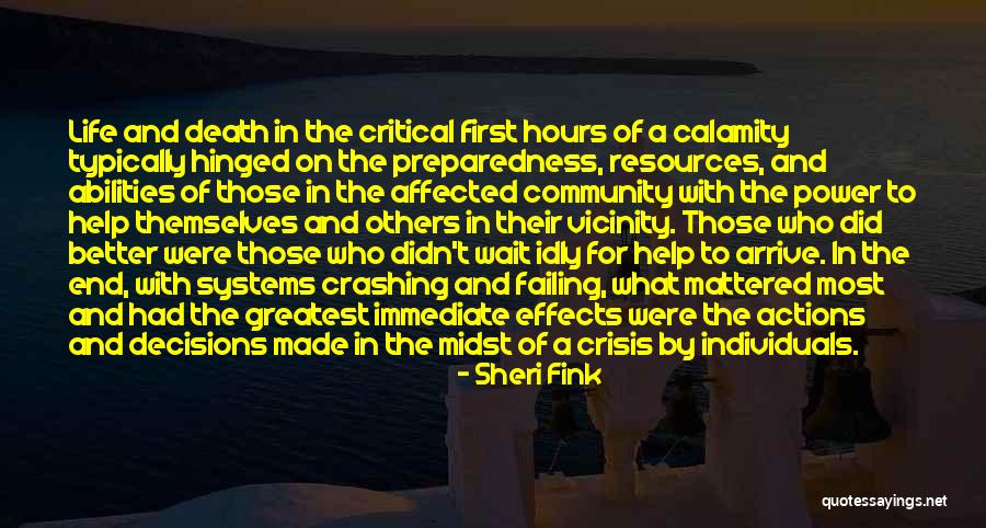 Effects Of Power Quotes By Sheri Fink Effects Of Power Quotes By Sheri Fink
