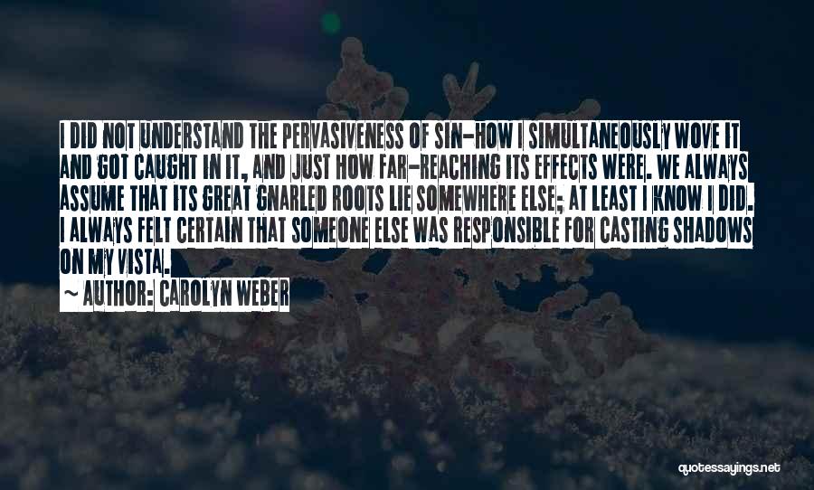 Effects Of Sin Quotes By Carolyn Weber