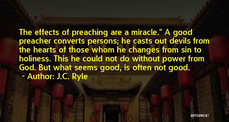 Effects Of Sin Quotes By J.C. Ryle