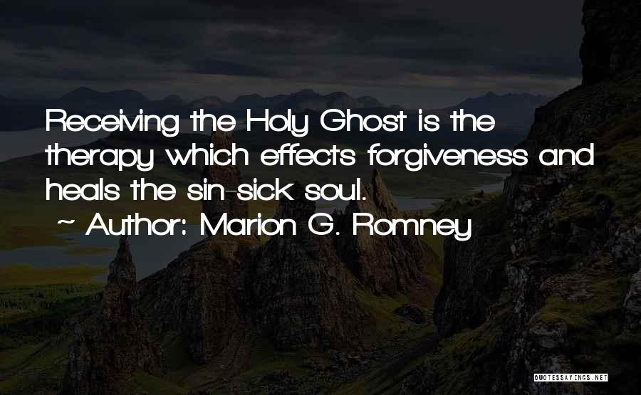 Effects Of Sin Quotes By Marion G. Romney