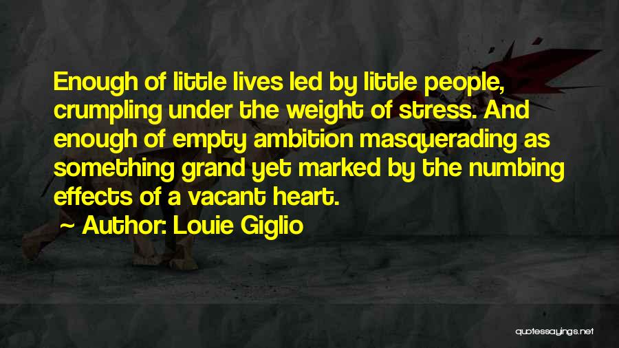 Effects Of Stress Quotes By Louie Giglio