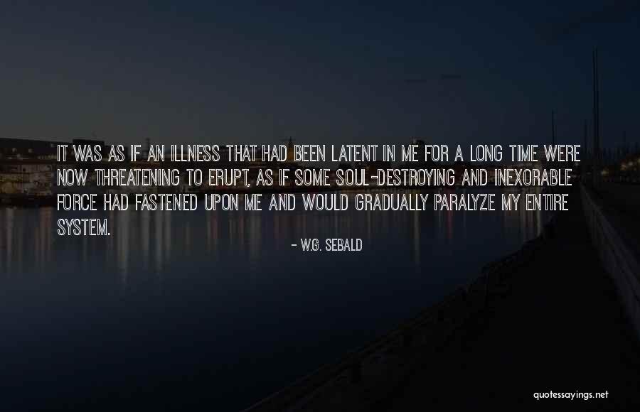 Effectually Prevented Quotes By W.G. Sebald Effectually Prevented Quotes By W.G. Sebald