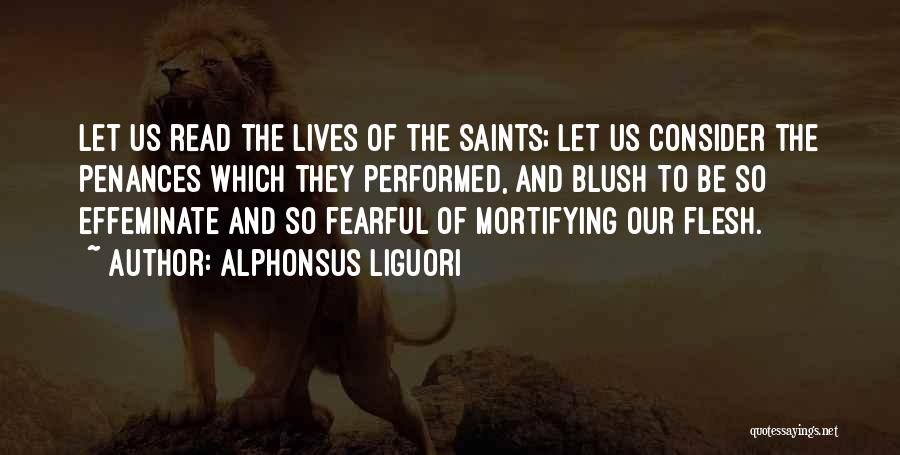 Effeminate Quotes By Alphonsus Liguori