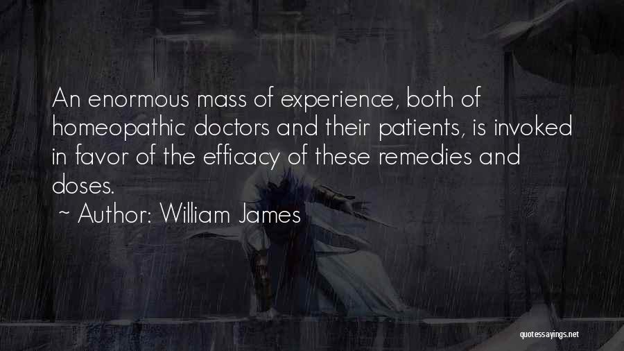 Efficacy Quotes By William James