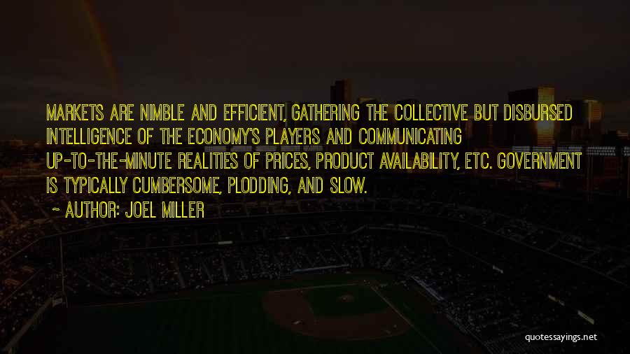 Efficient Markets Quotes By Joel Miller