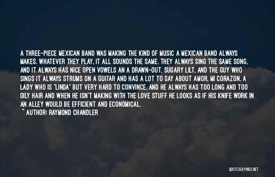 Efficient Work Quotes By Raymond Chandler