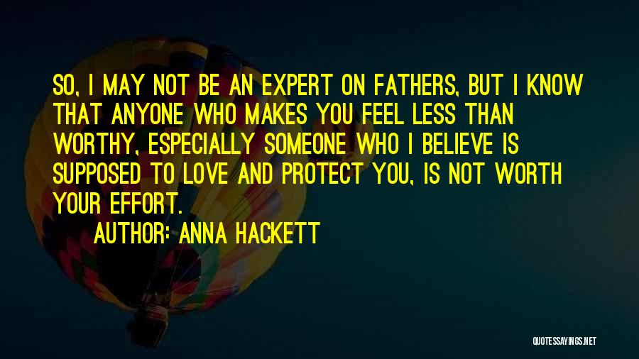 Effort Less Quotes By Anna Hackett