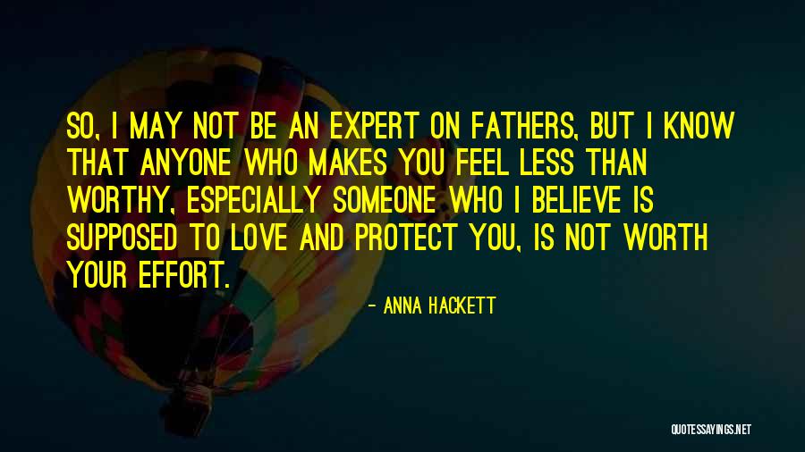 Effort Less Quotes By Anna Hackett