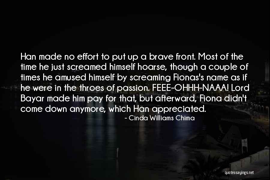 Effort Made Quotes By Cinda Williams Chima Effort Made Quotes By Cinda Williams Chima