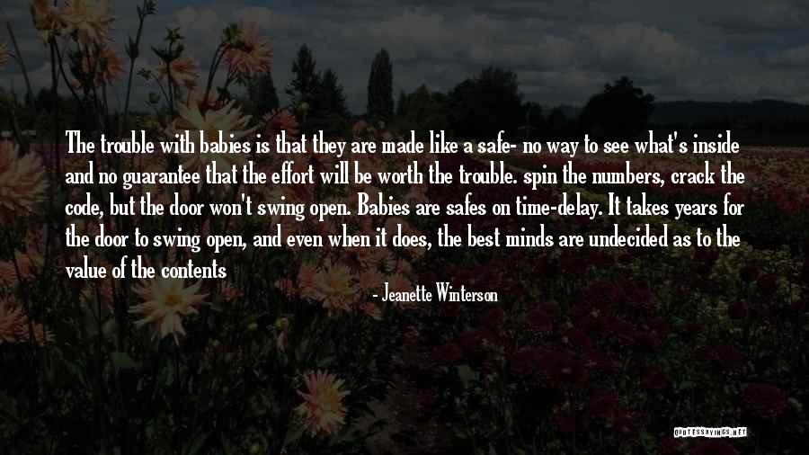 Effort Made Quotes By Jeanette Winterson