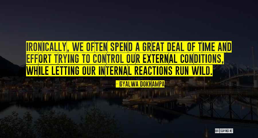 Effortless Destiny Quotes By Gyalwa Dokhampa Effortless Destiny Quotes By Gyalwa Dokhampa