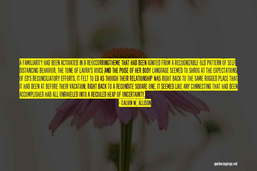 Efforts In Love Quotes By Calvin W. Allison Efforts In Love Quotes By Calvin W. Allison