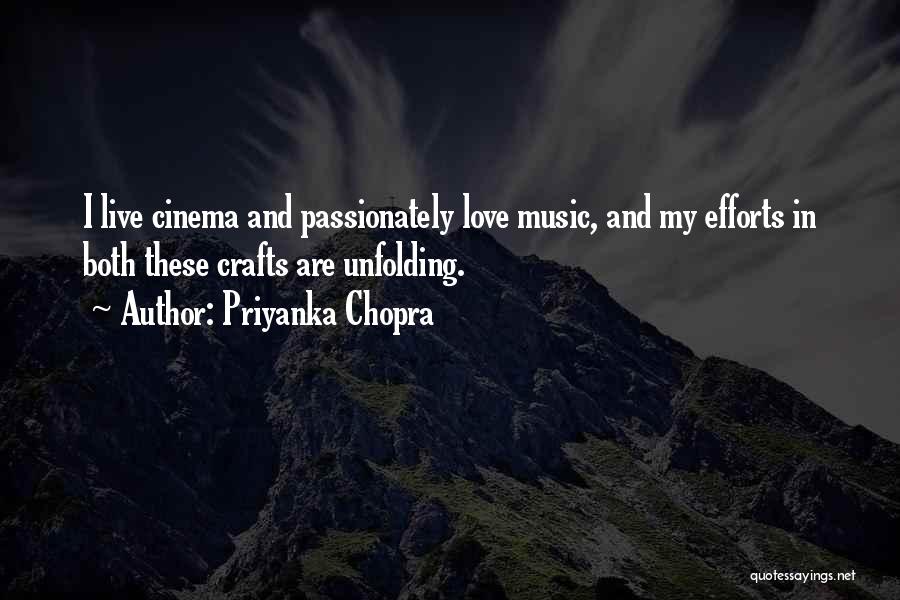 Efforts In Love Quotes By Priyanka Chopra