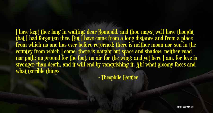 Efforts In Love Quotes By Theophile Gautier