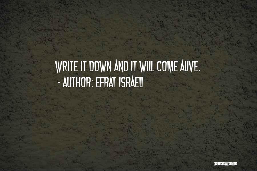 Efrat Israeli Quotes 1257555