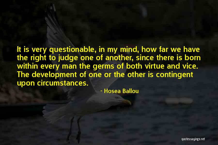 Eftekhari Quotes By Hosea Ballou Eftekhari Quotes By Hosea Ballou