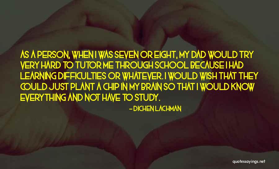 Eftekhari Tandis Quotes By Dichen Lachman