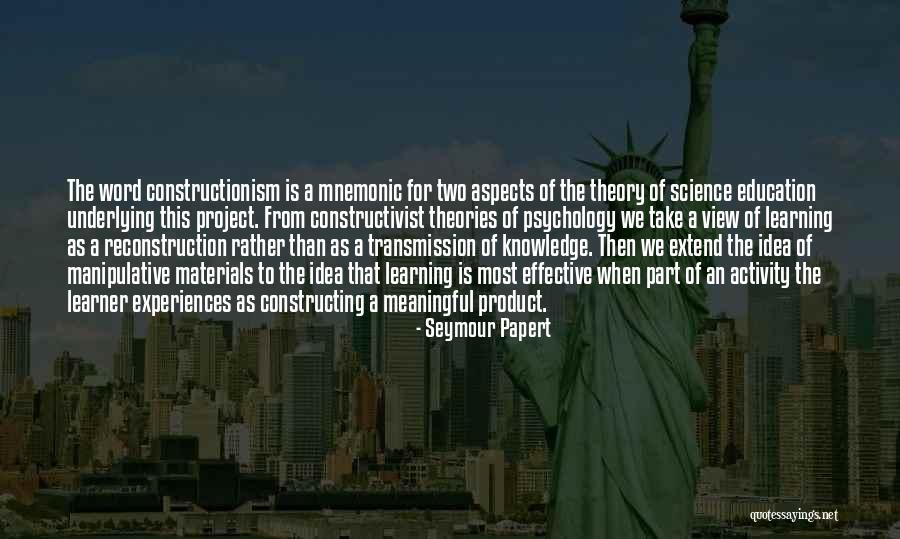 Efthimios Michael Quotes By Seymour Papert Efthimios Michael Quotes By Seymour Papert