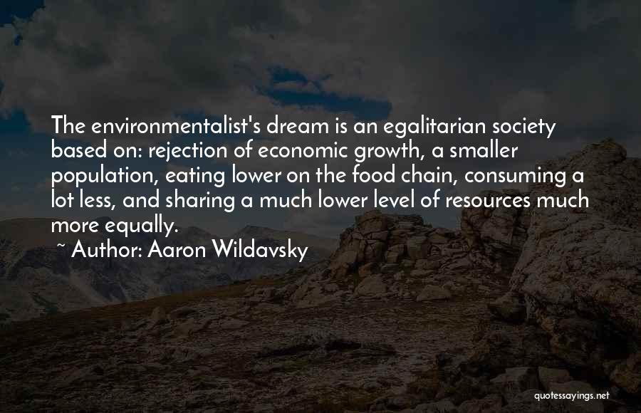 Egalitarian Quotes By Aaron Wildavsky