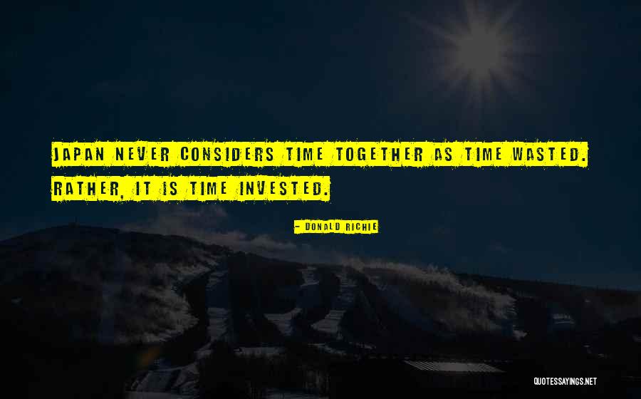 Egelundskolen Quotes By Donald Richie Egelundskolen Quotes By Donald Richie
