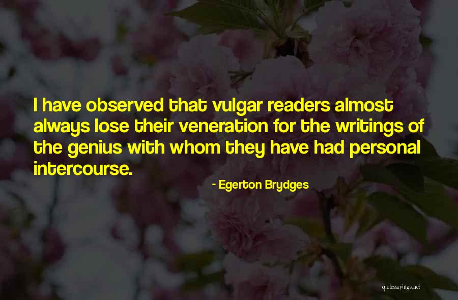 Egerton Brydges Quotes 1908544 Egerton Brydges Quotes 1908544