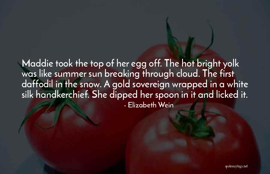 Egg And Spoon Quotes By Elizabeth Wein