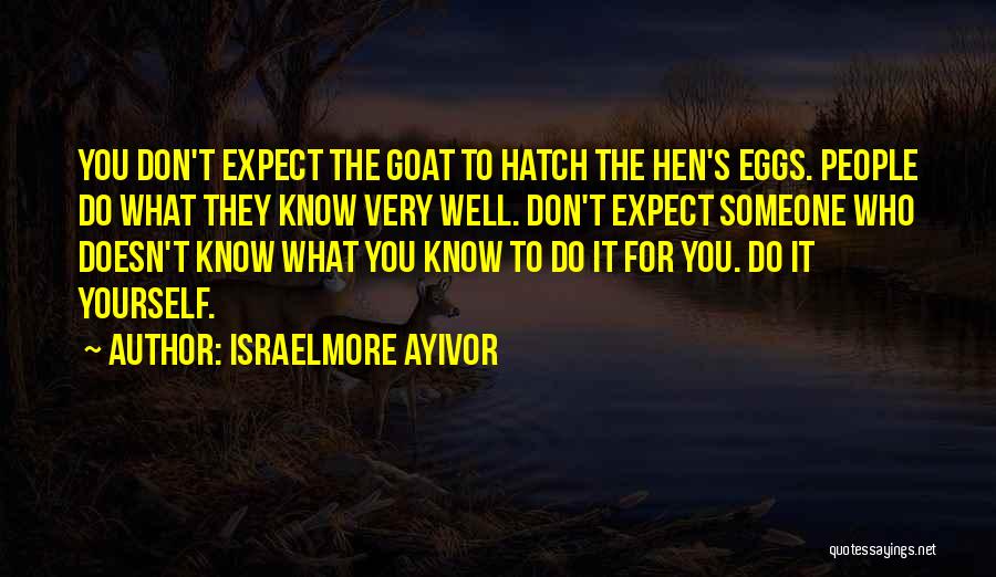 Egg Hatch Quotes By Israelmore Ayivor