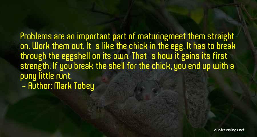 Egg Shell Quotes By Mark Tobey