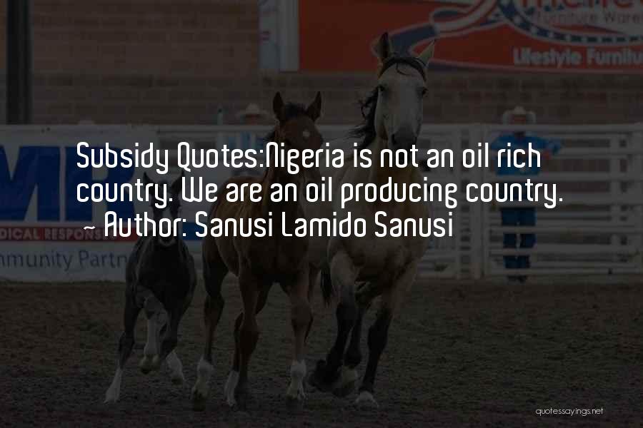 Eggemeyers Quotes By Sanusi Lamido Sanusi