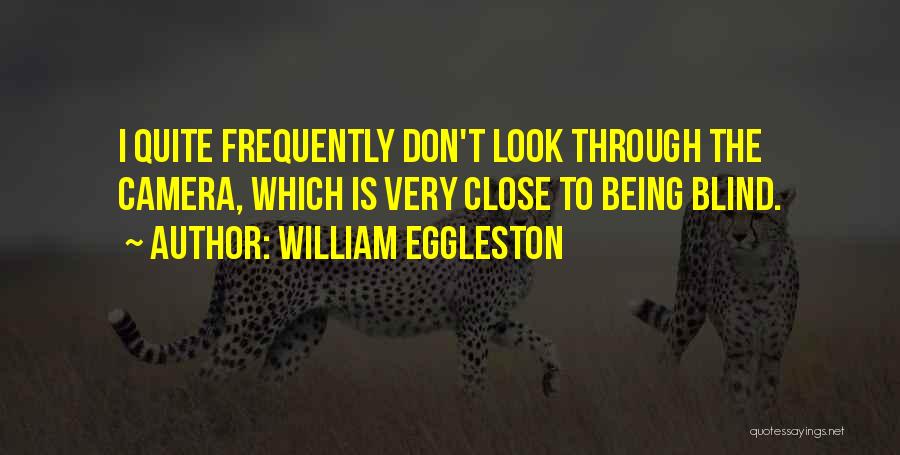 Eggleston Quotes By William Eggleston