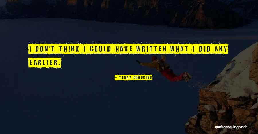 Eggy Potato Quotes By Terry Goodkind Eggy Potato Quotes By Terry Goodkind