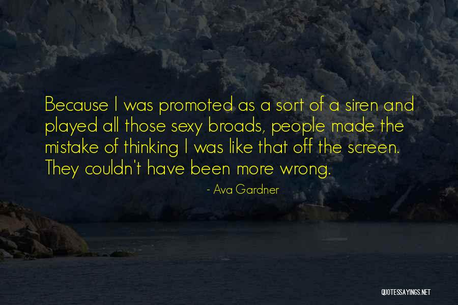 Egipcia Disfraz Quotes By Ava Gardner