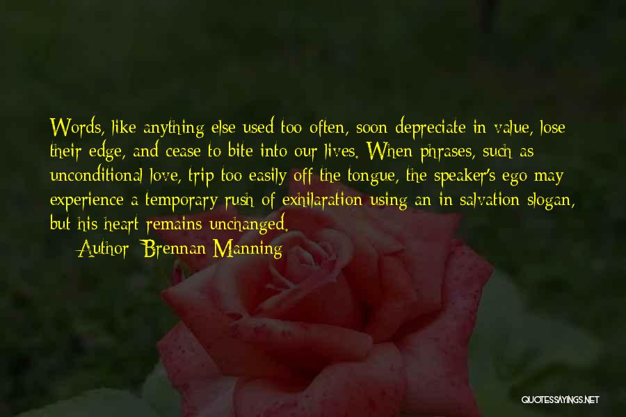 Ego And Love Quotes By Brennan Manning