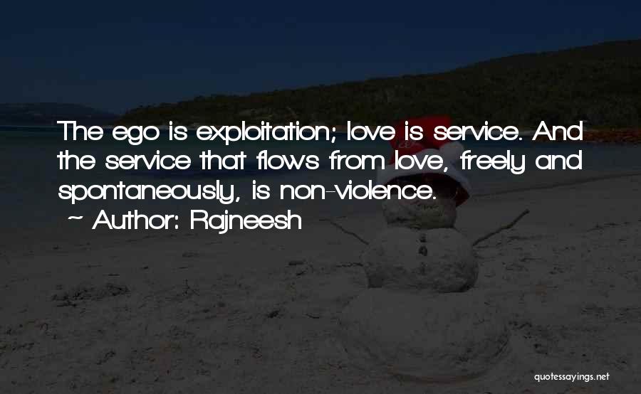 Ego And Love Quotes By Rajneesh