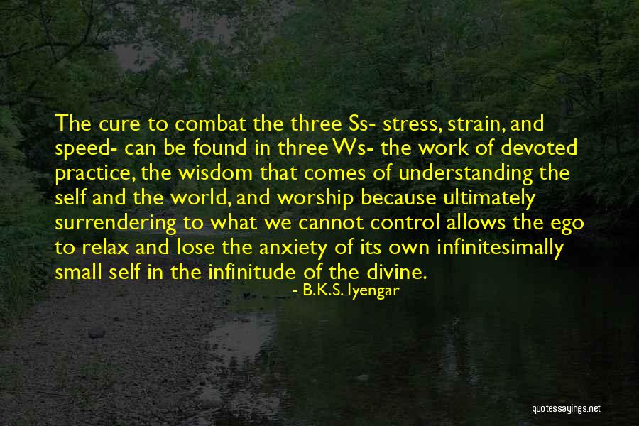 Ego At Work Quotes By B.K.S. Iyengar Ego At Work Quotes By B.K.S. Iyengar