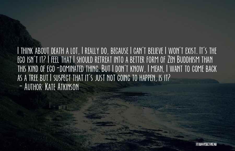 Ego Death Quotes By Kate Atkinson