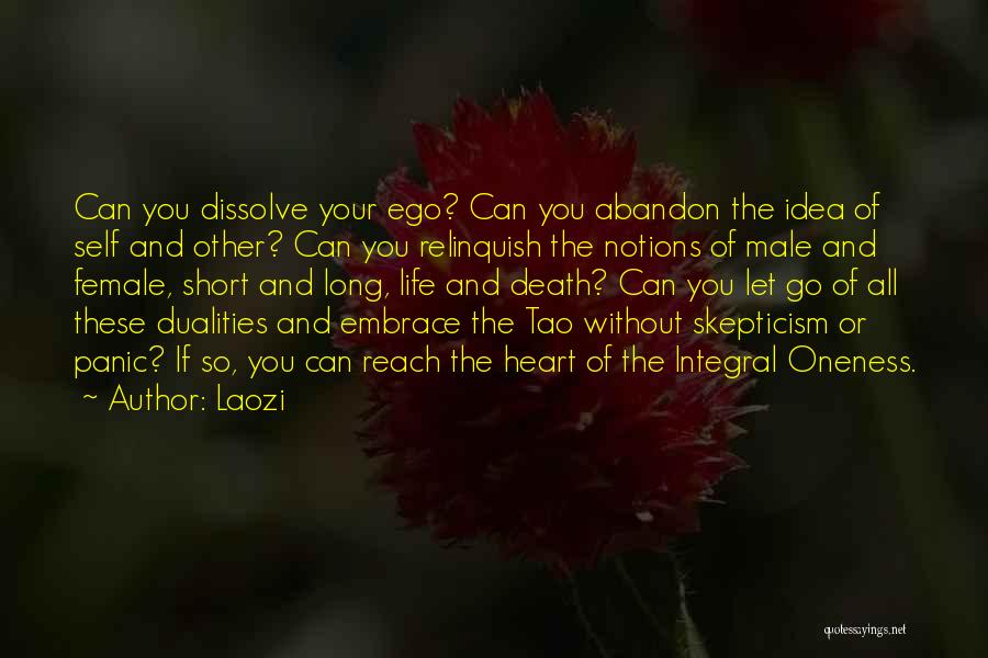 Ego Death Quotes By Laozi