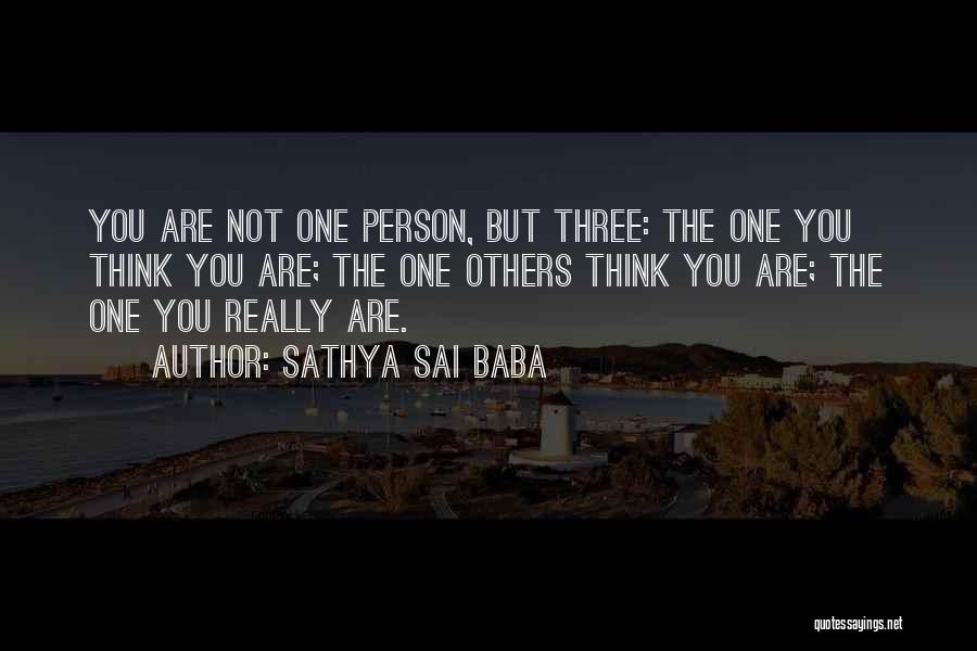 Ego Person Quotes By Sathya Sai Baba