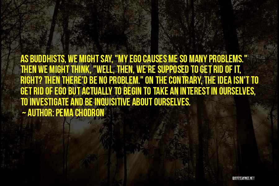 Ego Quotes By Pema Chodron