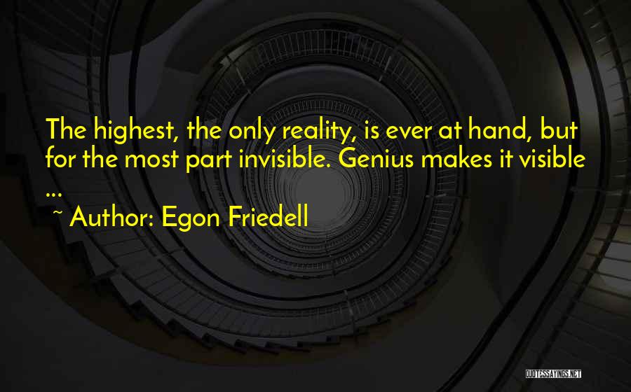 Egon Friedell Quotes 475030