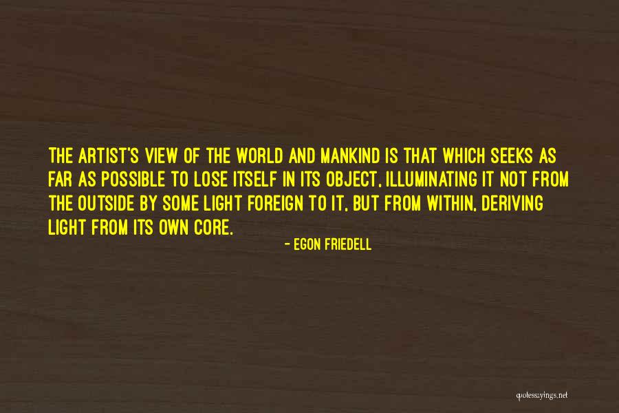 Egon Quotes By Egon Friedell