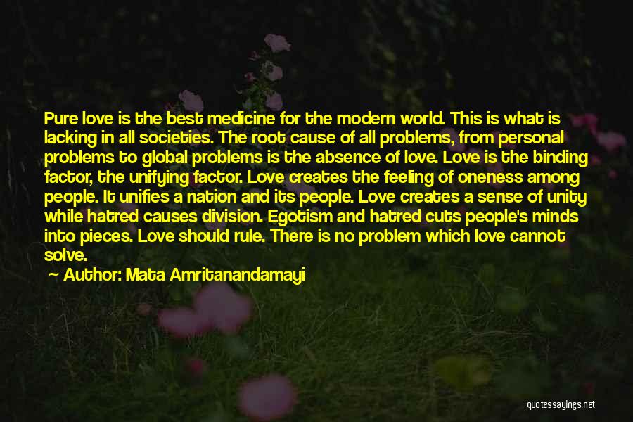 Egotism Quotes By Mata Amritanandamayi