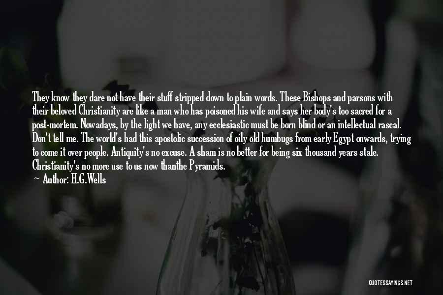 Egypt Pyramids Quotes By H.G.Wells