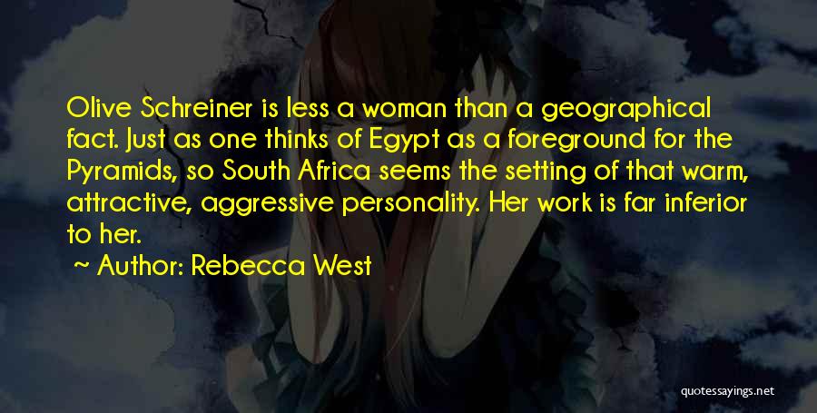 Egypt Pyramids Quotes By Rebecca West