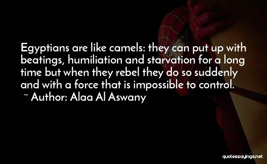 Egypt Revolution Quotes By Alaa Al Aswany