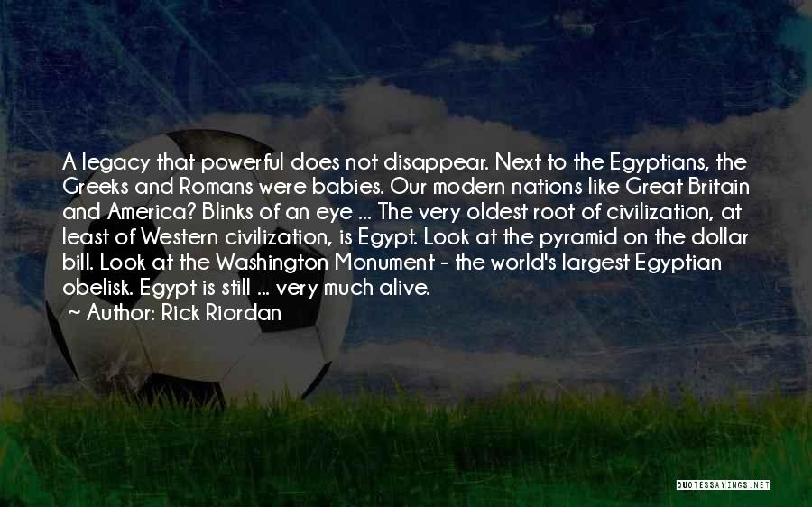 Egyptian Pyramid Quotes By Rick Riordan