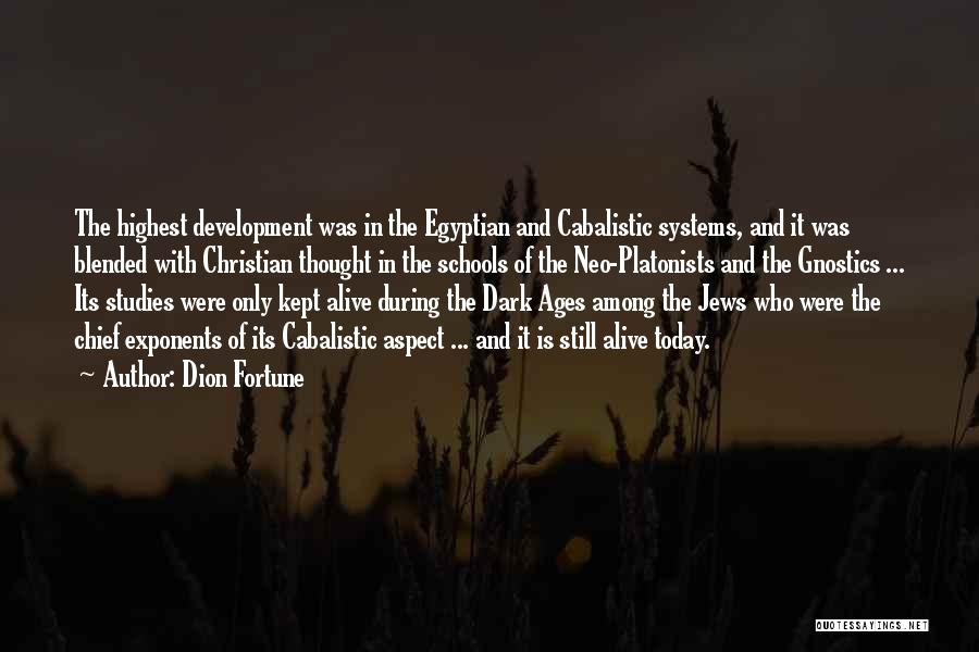 Egyptian Quotes By Dion Fortune