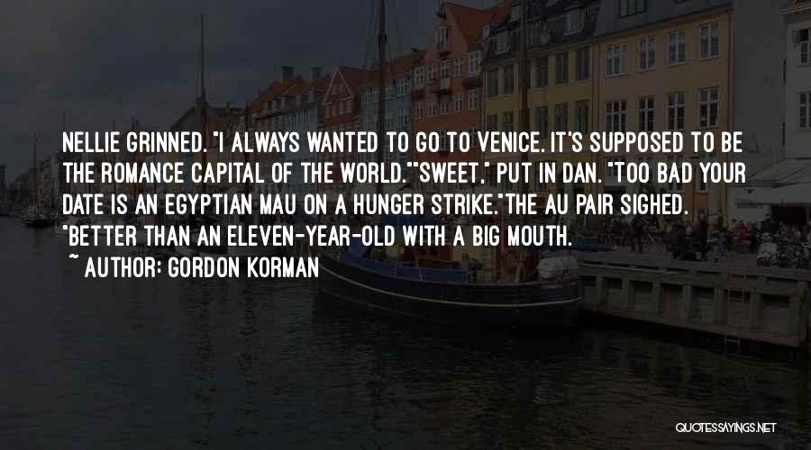 Egyptian Quotes By Gordon Korman