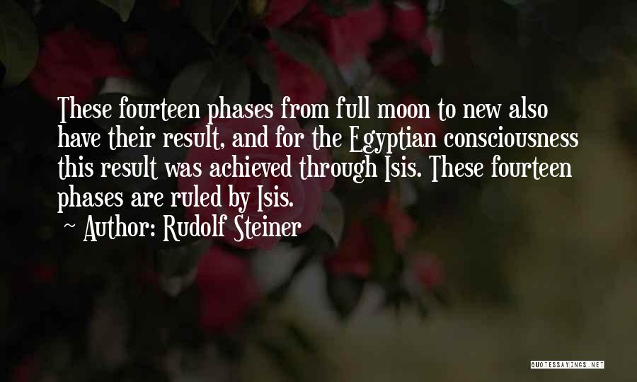 Egyptian Quotes By Rudolf Steiner