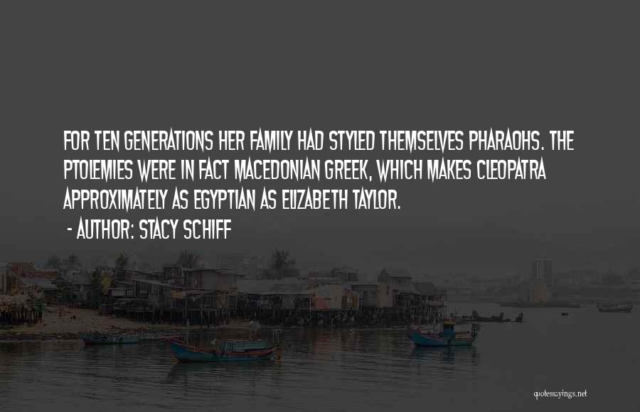 Egyptian Quotes By Stacy Schiff